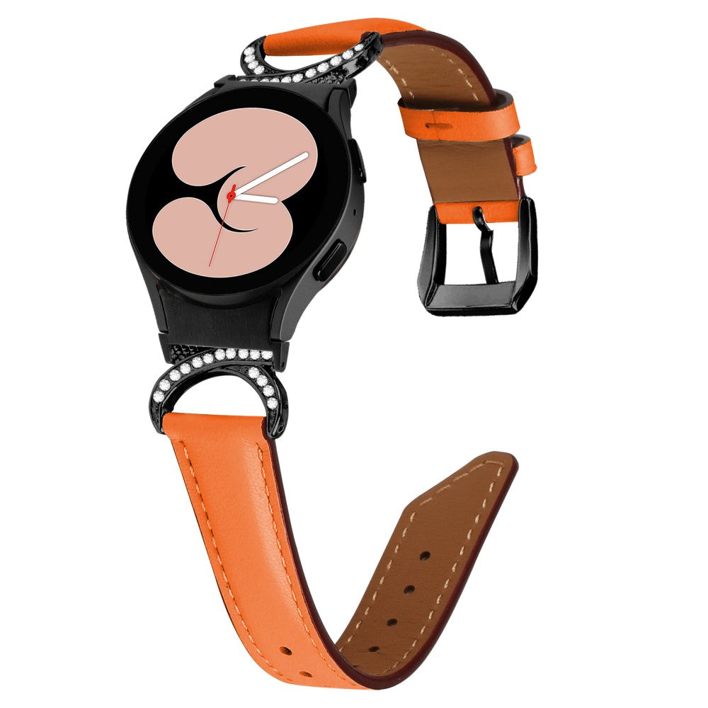 Rigtigt Nydelig Kunstlæder Universal Rem passer til Samsung Smartwatch