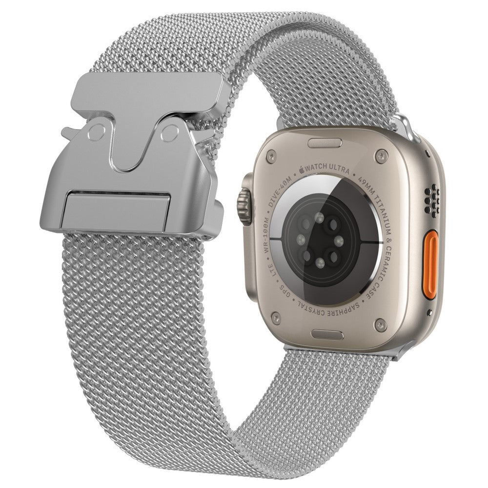 Rigtigt Rart Metal Rem passer til Apple Watch Series 10 46mm Levere