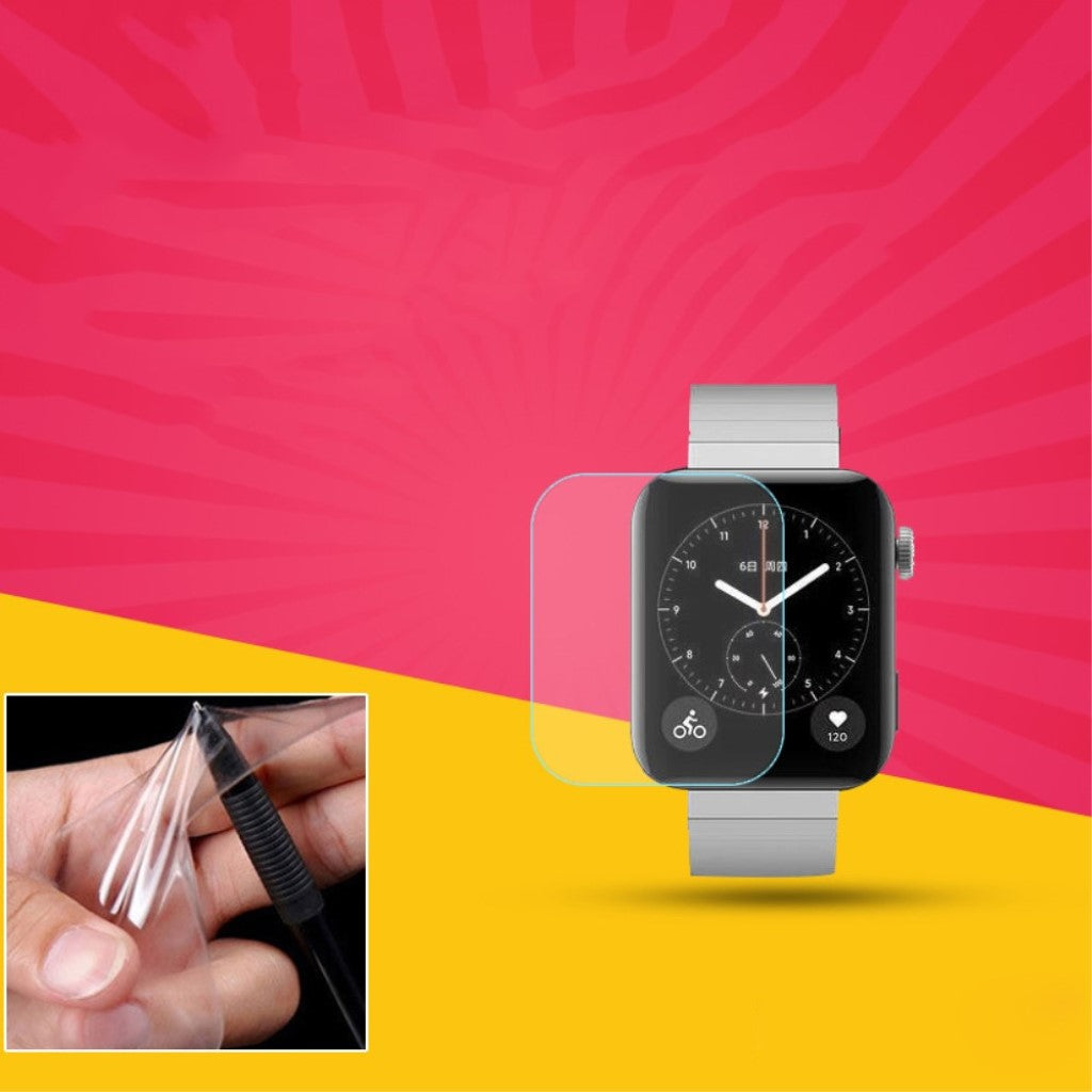 Silikone Skærmbeskytter passer til Xiaomi Mi Watch 1 Online