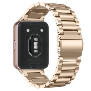 Super Smuk Metal Rem passer til Samsung Galaxy Fit 3 Udsalg