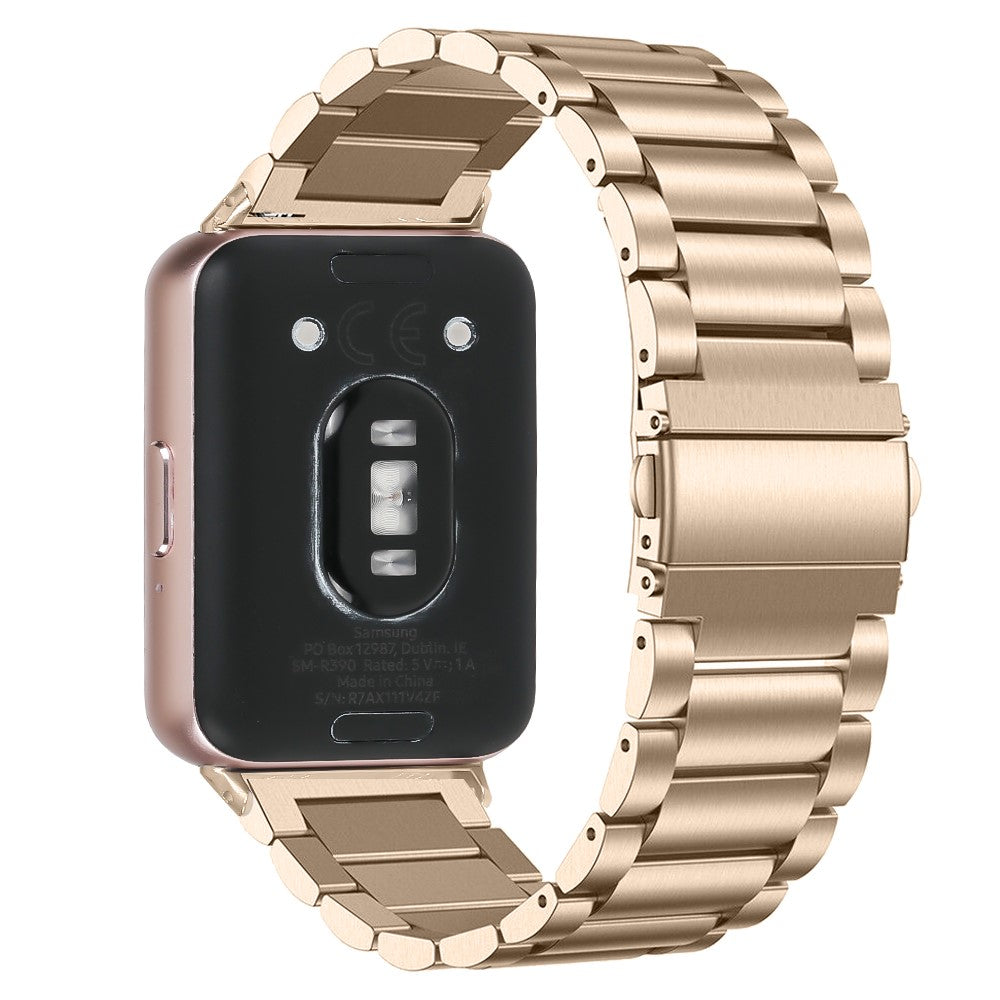 Super Smuk Metal Rem passer til Samsung Galaxy Fit 3 Udsalg