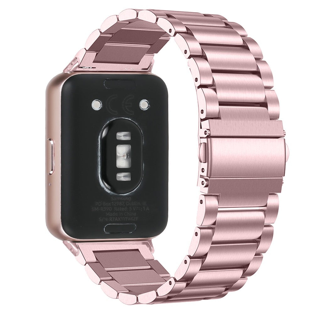 Super Smuk Metal Rem passer til Samsung Galaxy Fit 3 Udsalg