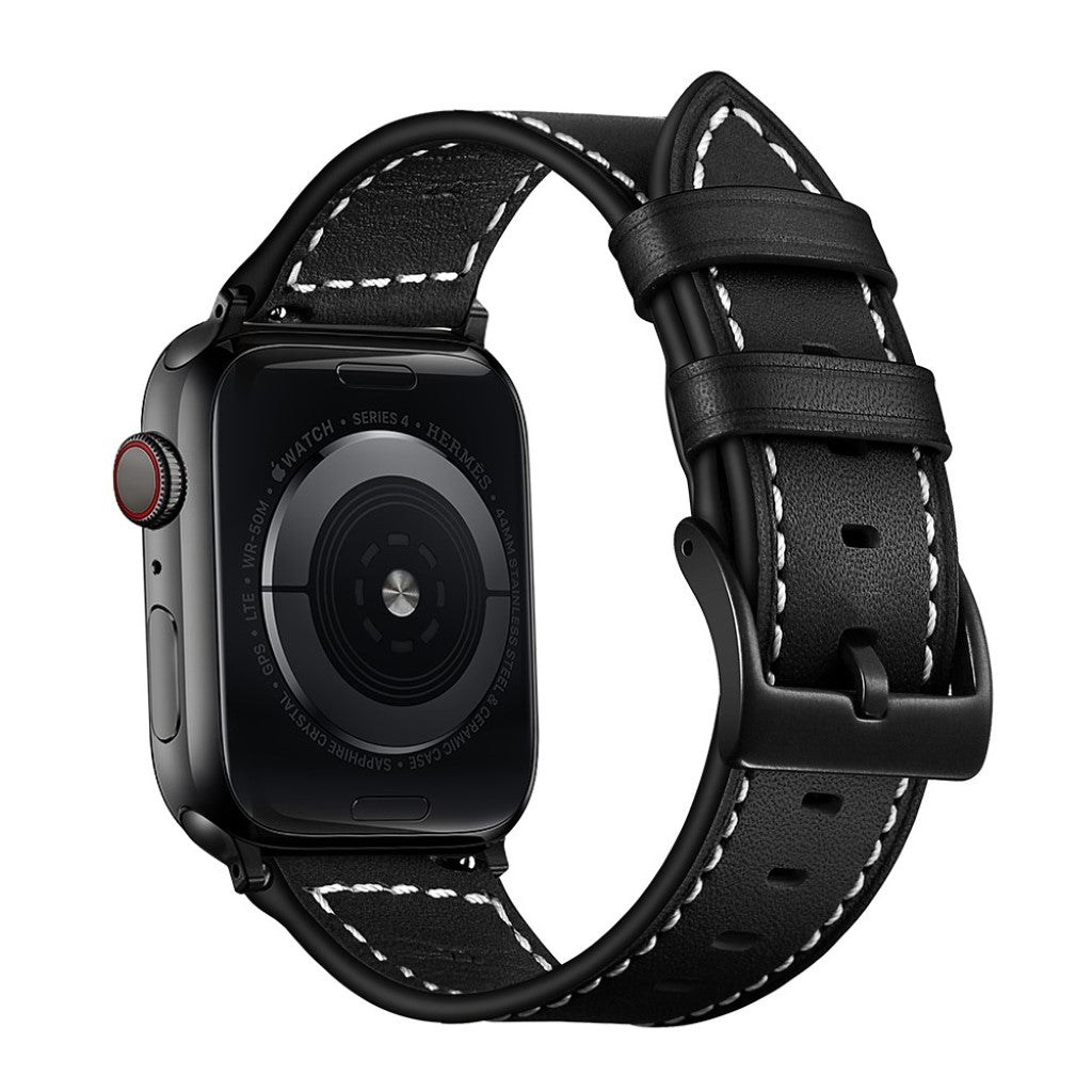 Ægte Læder Universal Rem passer til Apple Watch Series 5 40mm / Apple Watch 40mm