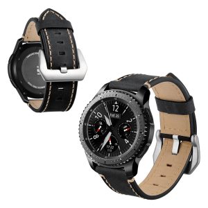 Ægte Læder Universal Rem passer til Samsung Gear S3 / Samsung Gear S3 Frontier