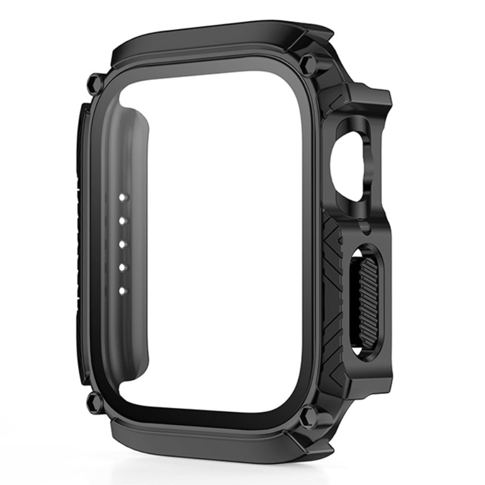 Alle Tiders Universal Cover med Skærmbeskytter i Plastik og Hærdet Glas passer til Apple Smartwatch