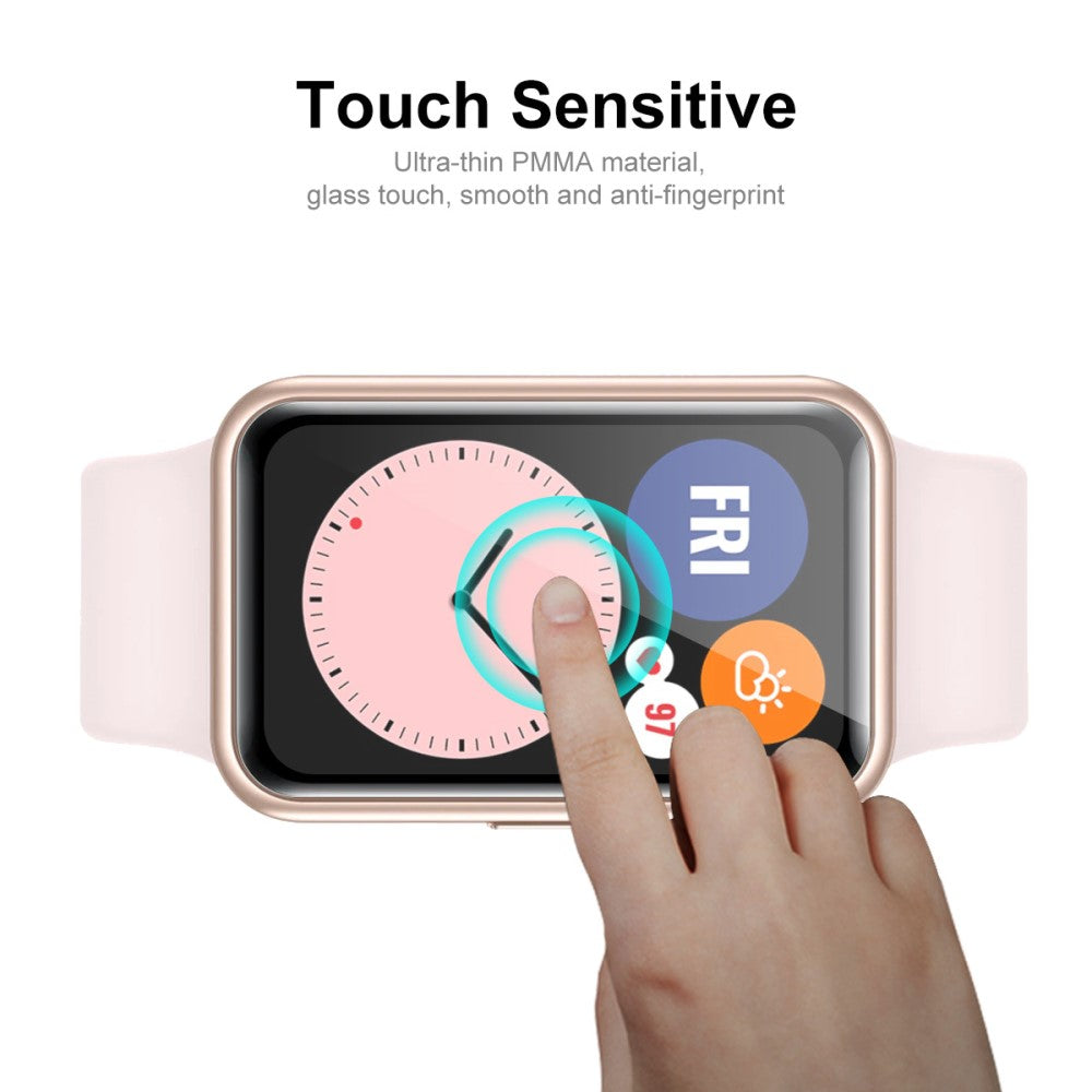 Plastik 3D Kurvet Skærmbeskytter passer til Huawei Watch Fit Mini