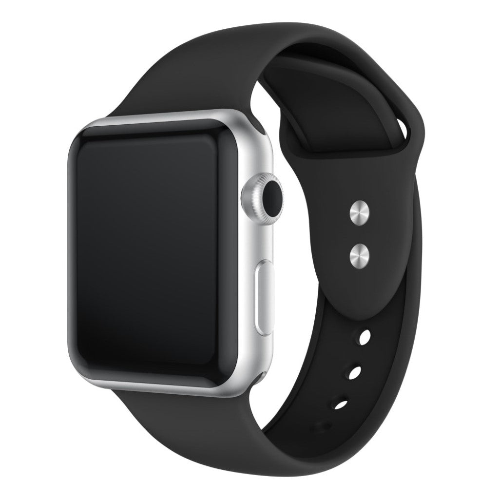 Superflot Silikone Rem passer til Apple Watch Series 4 40mm