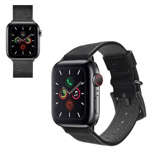 Alle Tiders Ægte Læder Universal Rem passer til Apple Smartwatch