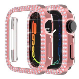 Plastik og Rhinsten Bumper passer til Apple Watch Series 7 41mm