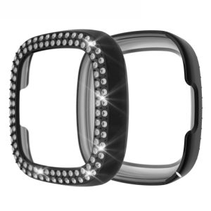 Rhinsten og Silikone Universal Bumper passer til Fitbit Versa 3 / Fitbit Sense 1 Udsalg