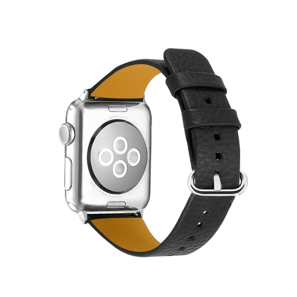 Rigtigt Godt Ægte Læder Rem passer til Apple Watch Series 1-3 38mm