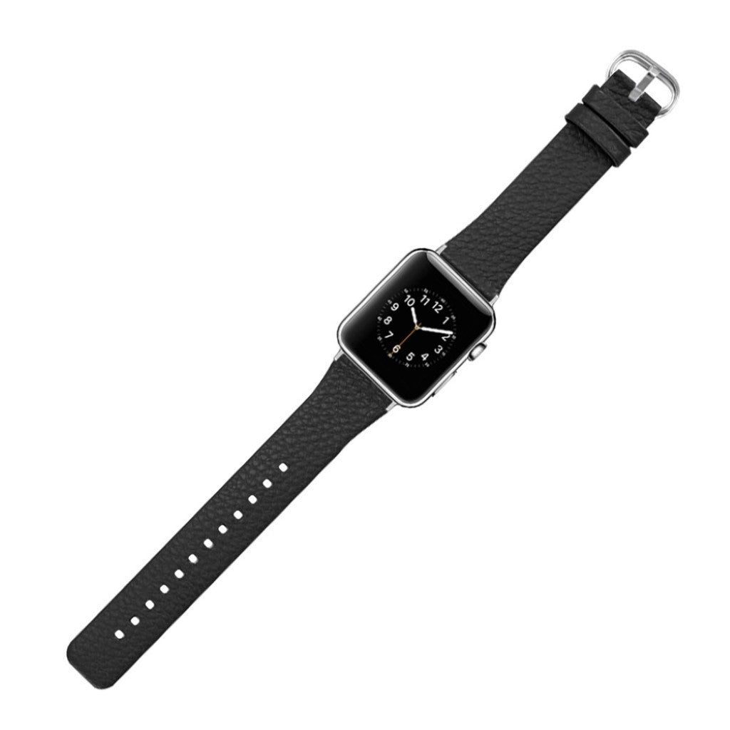 Rigtigt Godt Ægte Læder Rem passer til Apple Watch Series 1-3 38mm