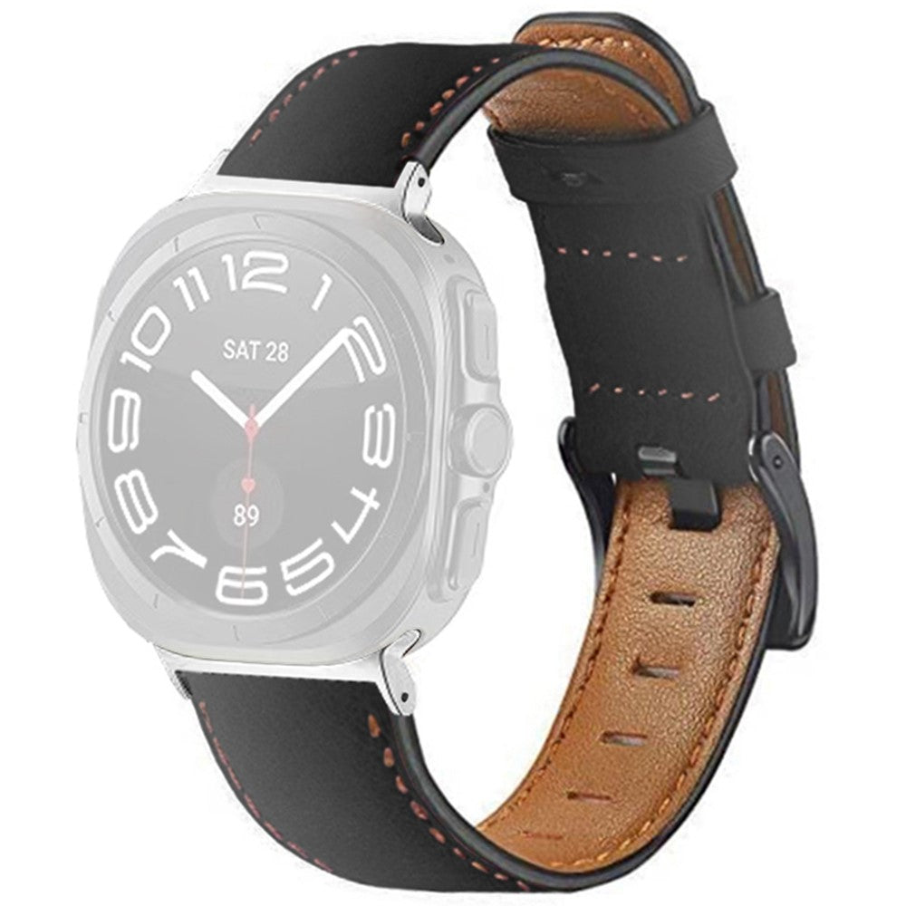 rigtigt-slidstaerk-kunstlaeder-rem-passer-til-samsung-galaxy-watch-ultra-47mm_1.jpg Rigtigt Slidstærk Kunstlæder Rem passer til Samsung Galaxy Watch Ultra 47mm