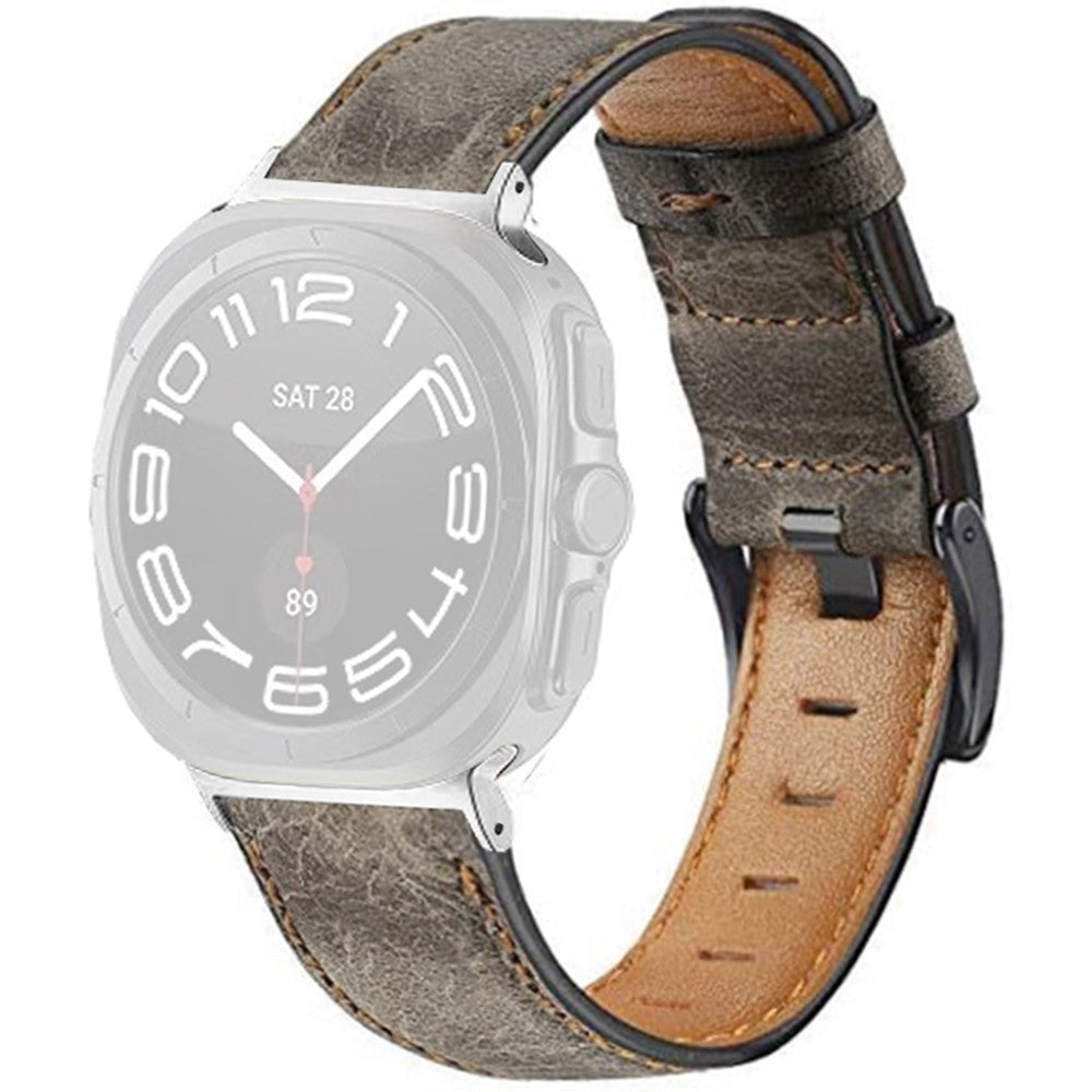 rigtigt-slidstaerk-kunstlaeder-rem-passer-til-samsung-galaxy-watch-ultra-47mm_3.jpg Rigtigt Slidstærk Kunstlæder Rem passer til Samsung Galaxy Watch Ultra 47mm