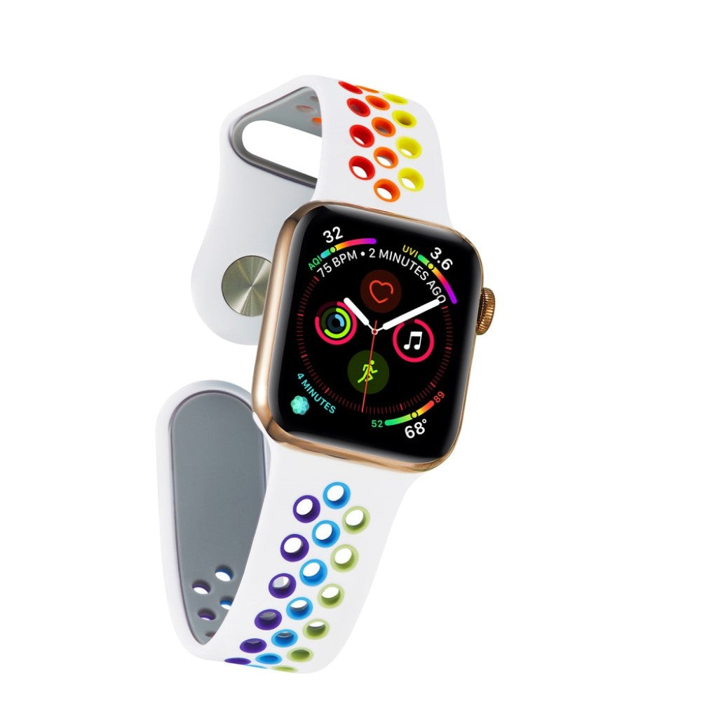 Silikone Universal Rem passer til Apple Watch Series 5 44mm / Apple Watch 44mm