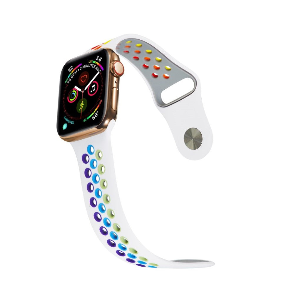 Silikone Universal Rem passer til Apple Watch Series 5 44mm / Apple Watch 44mm
