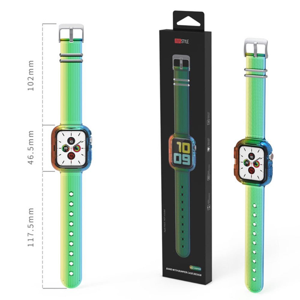 Silikone Universal Rem passer til Apple Watch Series 7 41mm / Apple Watch Series 8 (41mm)