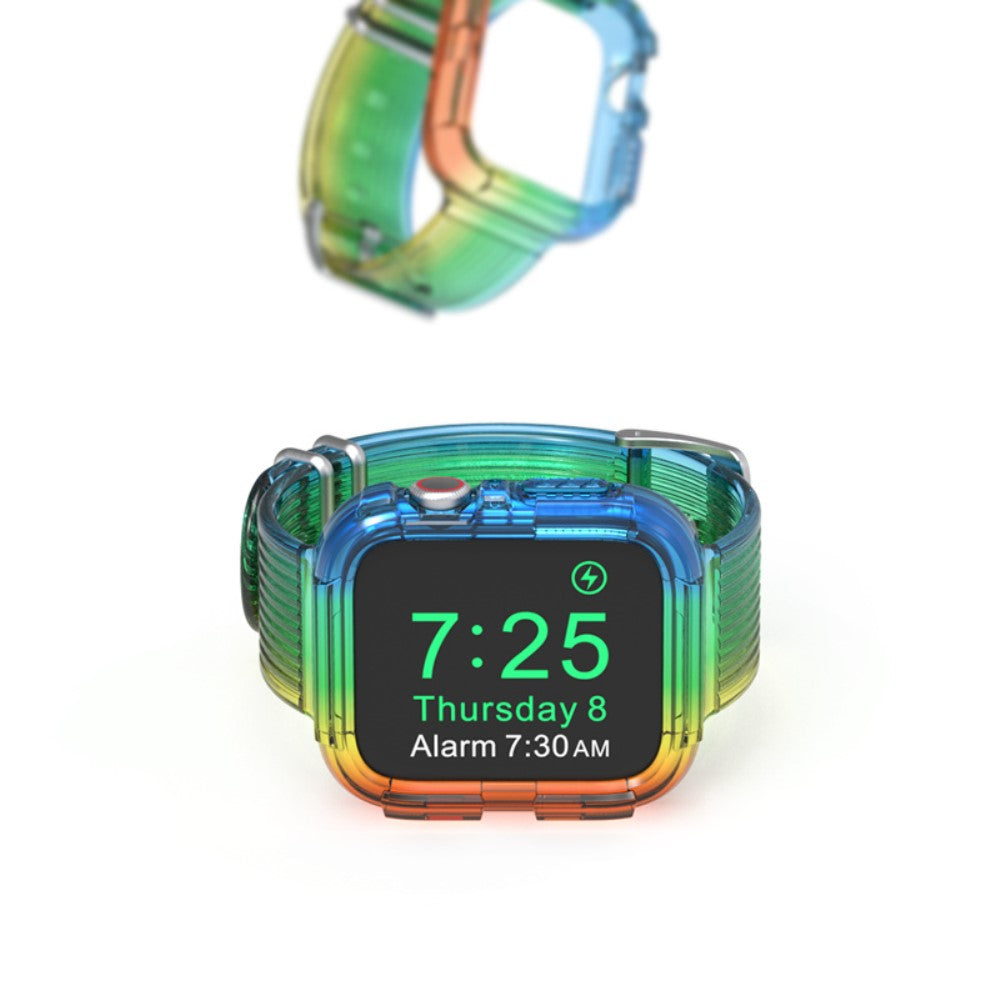 Silikone Universal Rem passer til Apple Watch Series 7 41mm / Apple Watch Series 8 (41mm)