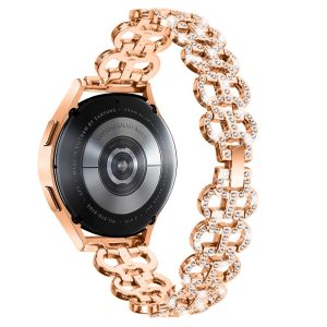 Vildt Flot Metal Og Rhinsten Universal Rem passer til Smartwatch