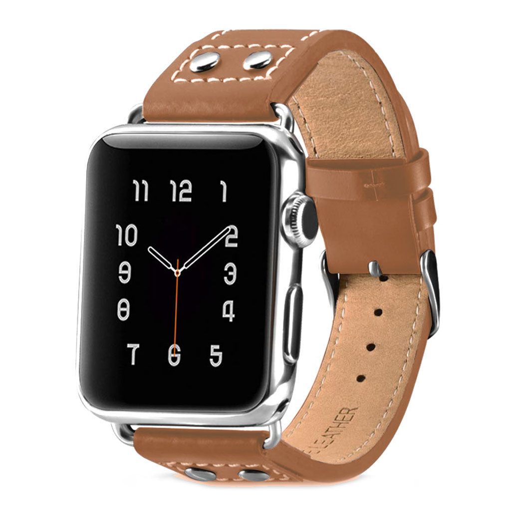 Ægte Læder Universal Rem passer til Apple Watch Series 5 44mm / Apple Watch 44mm