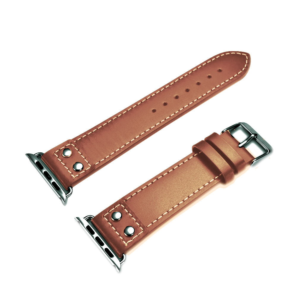 Ægte Læder Universal Rem passer til Apple Watch Series 5 44mm / Apple Watch 44mm