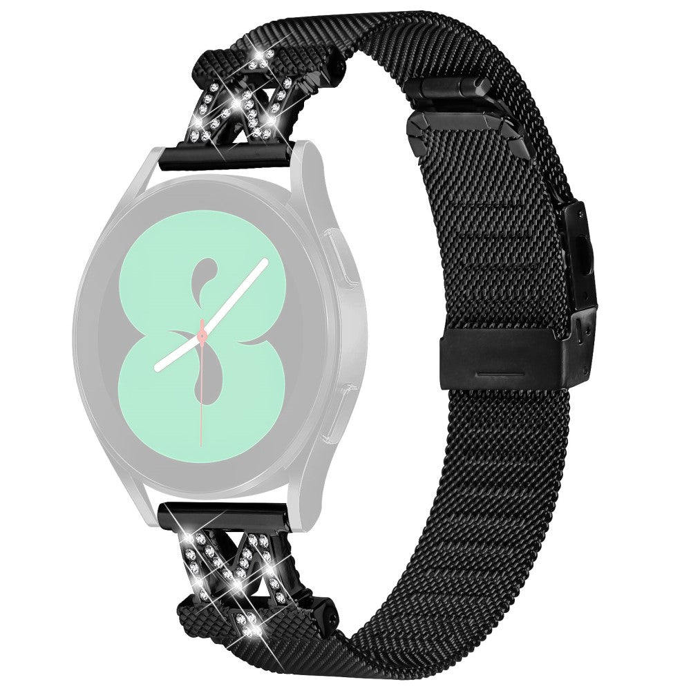 Fantastisk Metal Og Rhinsten Universal Rem passer til Smartwatch