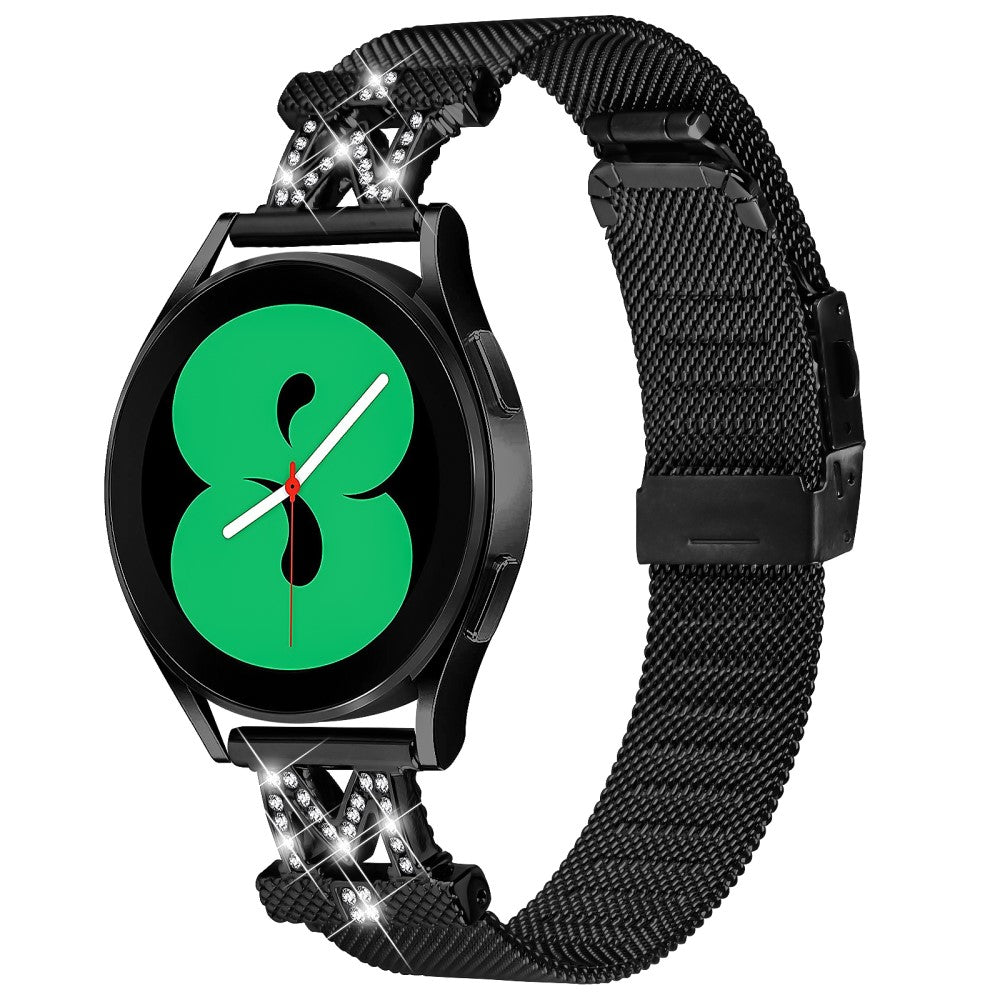 Fantastisk Metal Og Rhinsten Universal Rem passer til Smartwatch