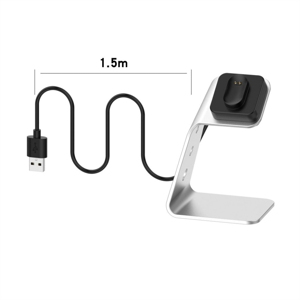Metal Ladestation passer til Fitbit Ace 2 / Fitbit Inspire 1