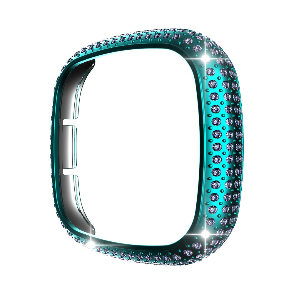 Plastik og Rhinsten Universal Bumper passer til Fitbit Sense 1 / Fitbit Versa 3 Online salg