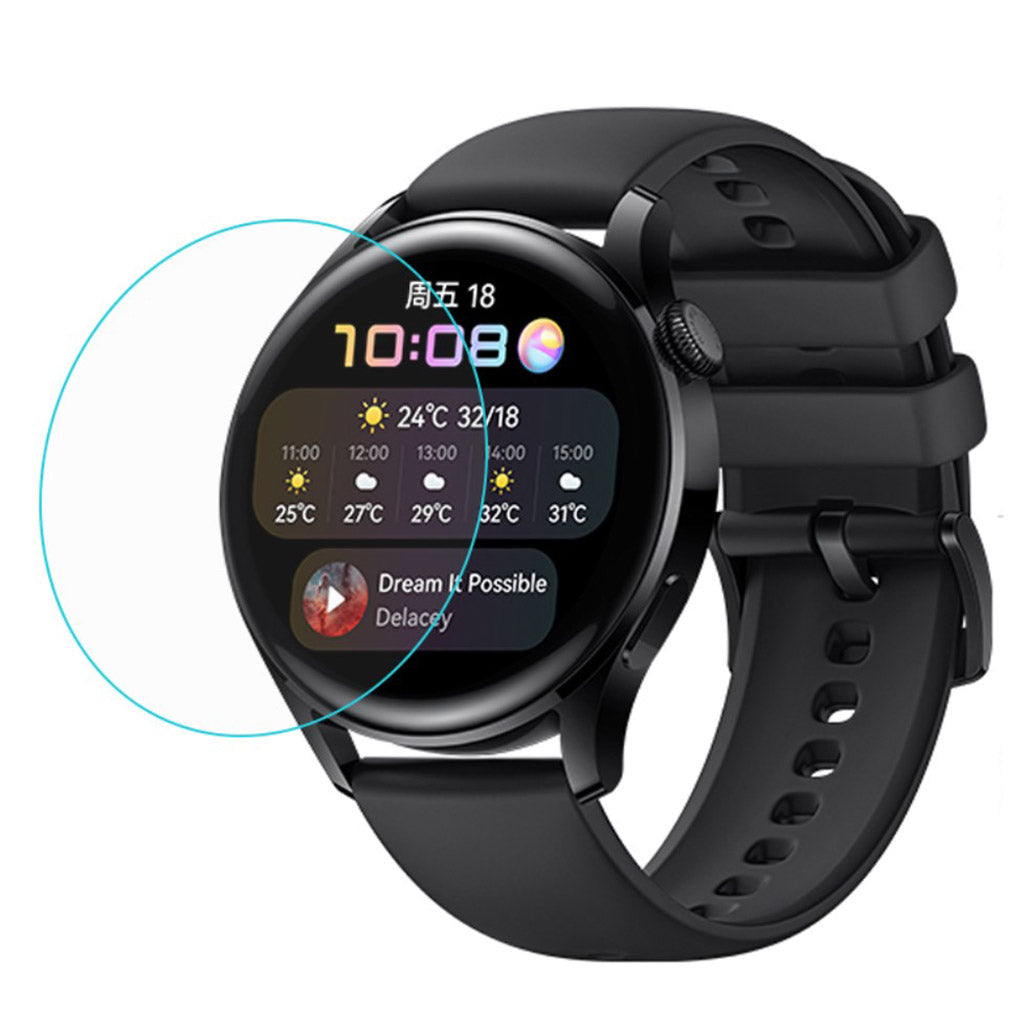 Plastik Skærmbeskytter passer til Huawei Watch 3