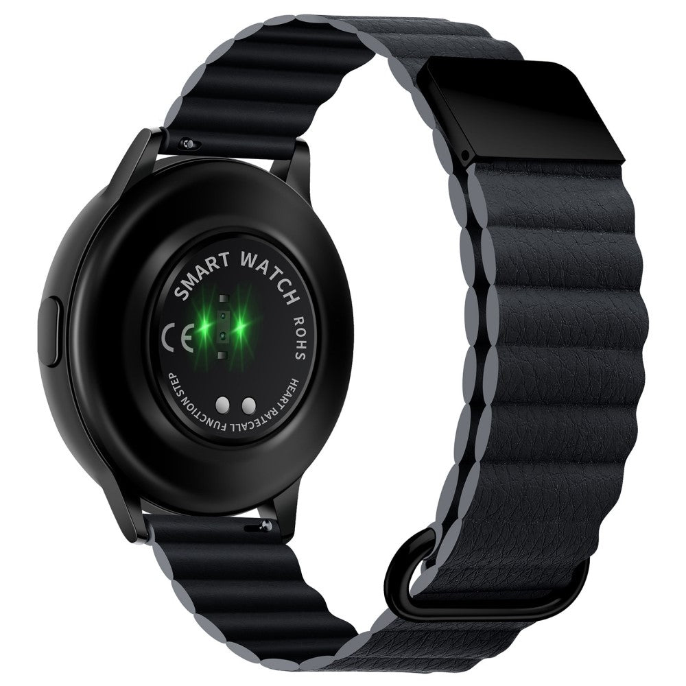 Rigtigt Rart Ægte Læder Universal Rem passer til Smartwatch Online