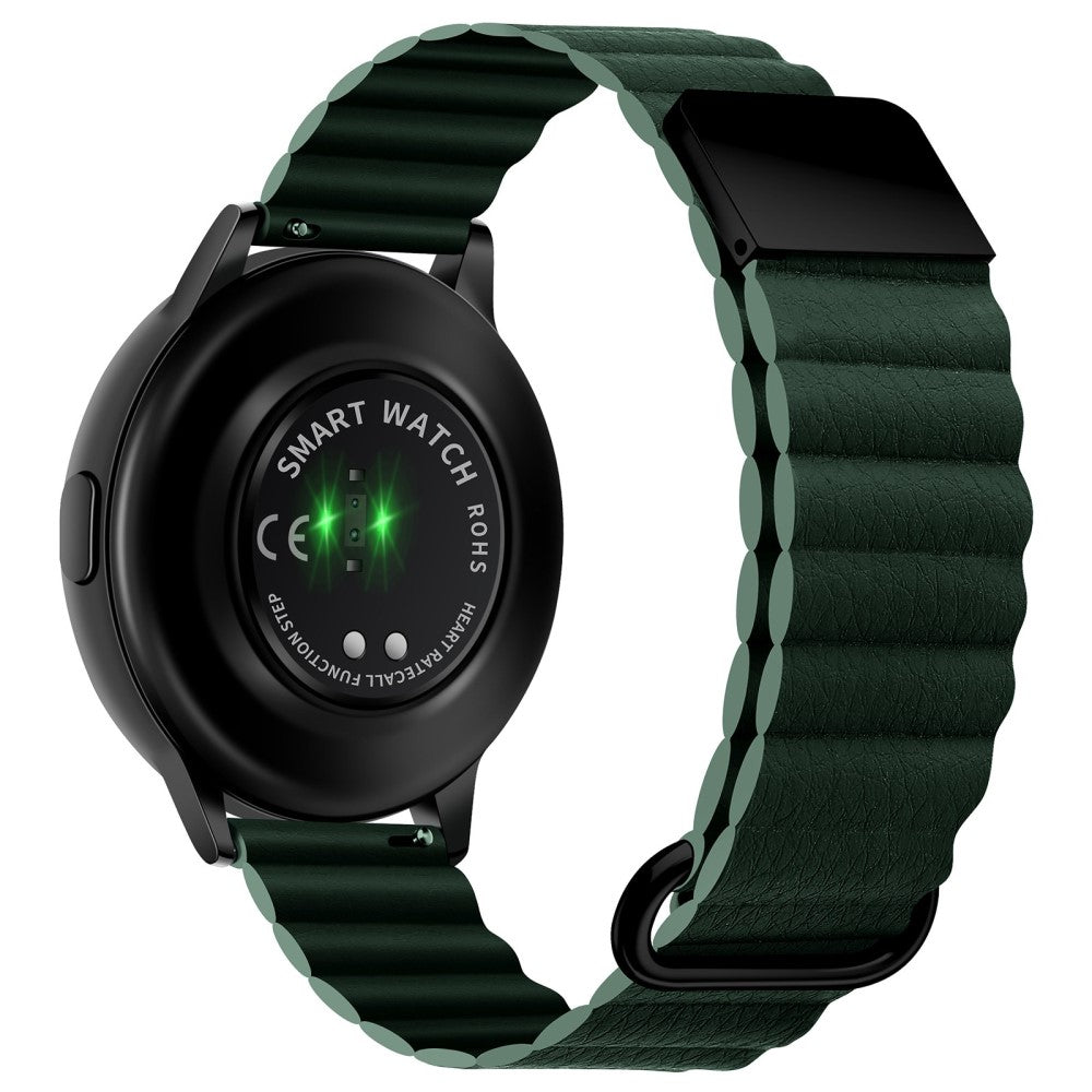 Rigtigt Rart Ægte Læder Universal Rem passer til Smartwatch Online