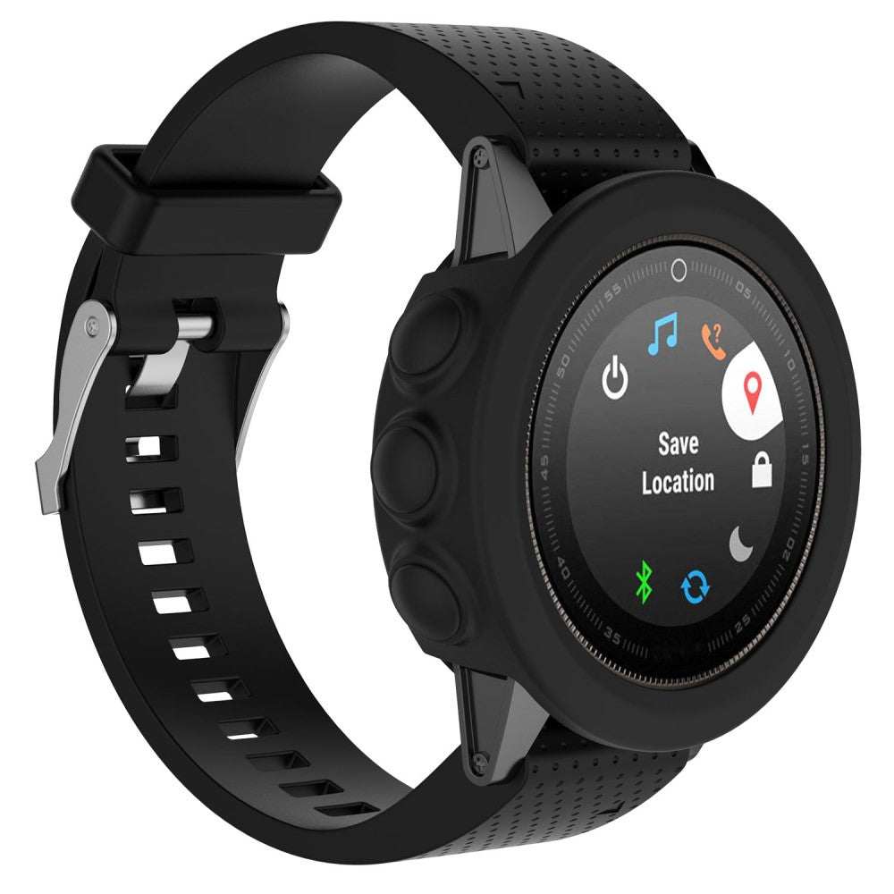 Silikone Universal Bumper passer til Garmin Fenix 5S / Garmin Fenix 5S Plus