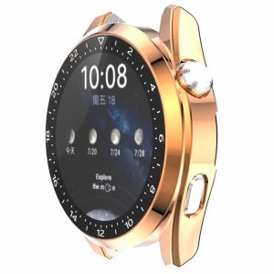 Super Fint Cover med Skærmbeskytter i Plastik og Hærdet Glas passer til Huawei Watch 3 Pro