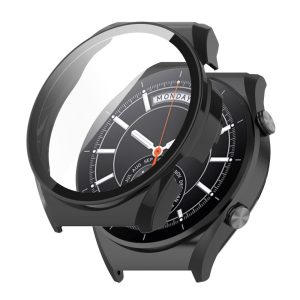Vildt Flot Cover med Skærmbeskytter i Plastik og Hærdet Glas passer til Xiaomi Watch S1