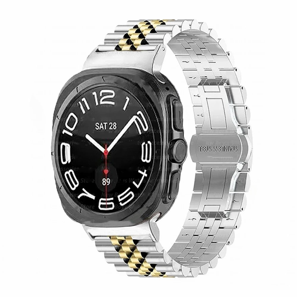 vildt-holdbart-metal-rem-passer-til-samsung-galaxy-watch-ultra-47mm_1.jpg Vildt Holdbart Metal Rem passer til Samsung Galaxy Watch Ultra 47mm