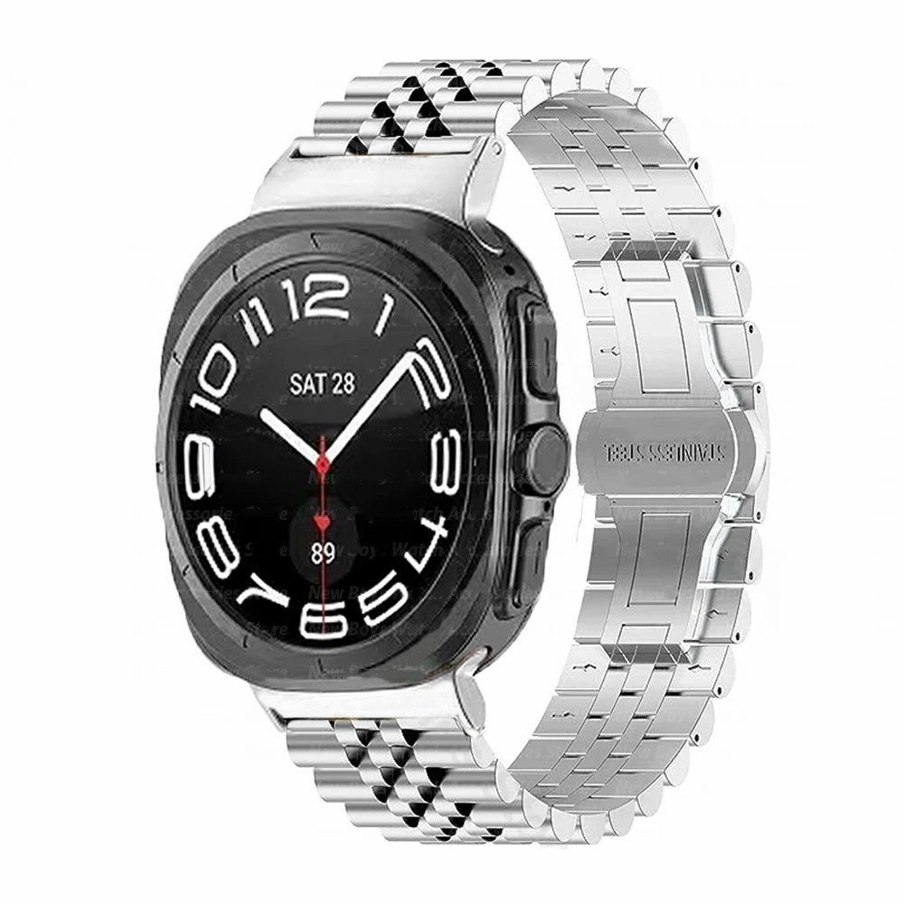 vildt-holdbart-metal-rem-passer-til-samsung-galaxy-watch-ultra-47mm_3.jpg Vildt Holdbart Metal Rem passer til Samsung Galaxy Watch Ultra 47mm
