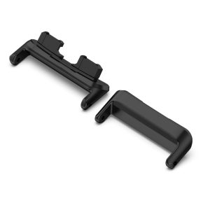 1 Pair Huawei Band 9 / Band 9 NFC Watch Strap Connector 16mm Stainless Steel Connector - Black