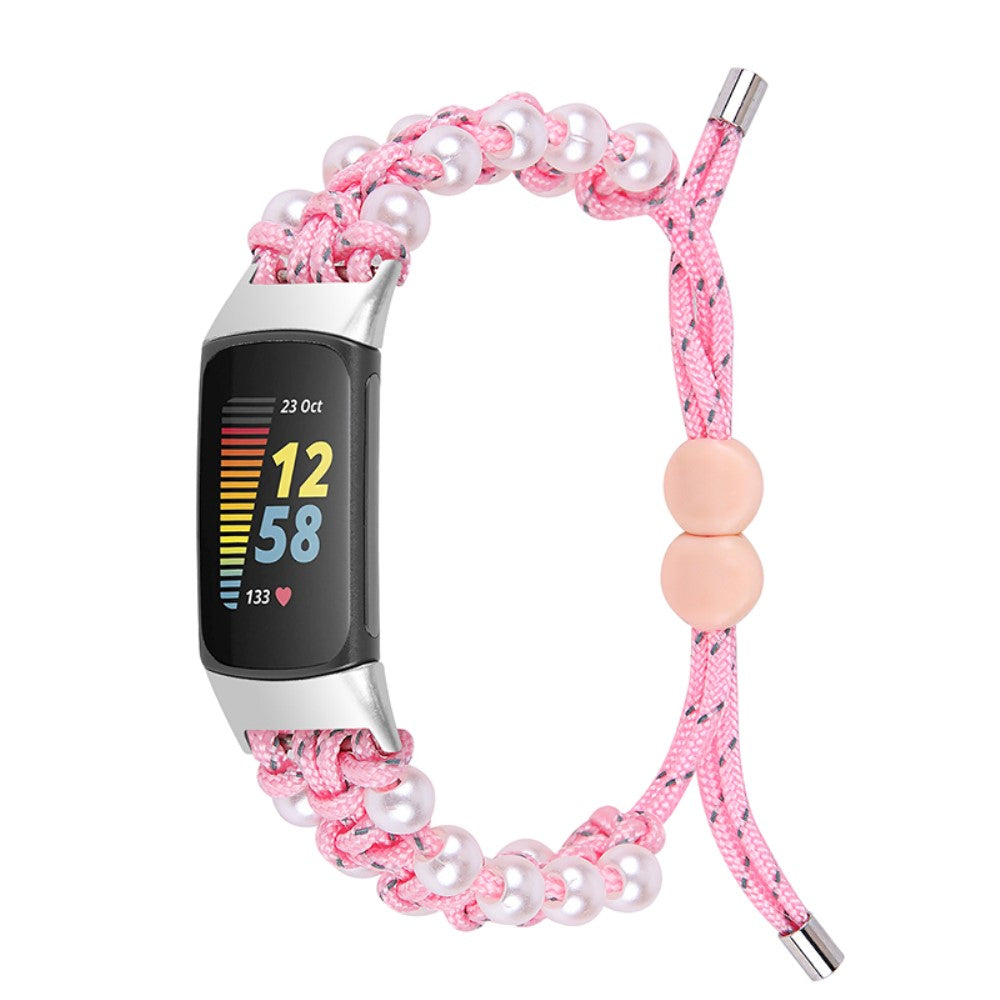 Elegant Nylon Rem passer til Fitbit Charge 5