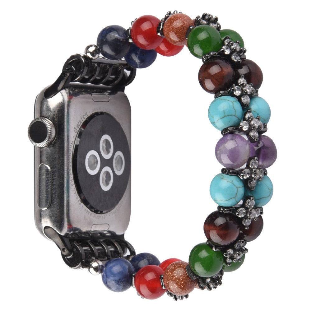 Rigtigt Holdbart Rhinsten Rem passer til Apple Watch Series 7 45mm