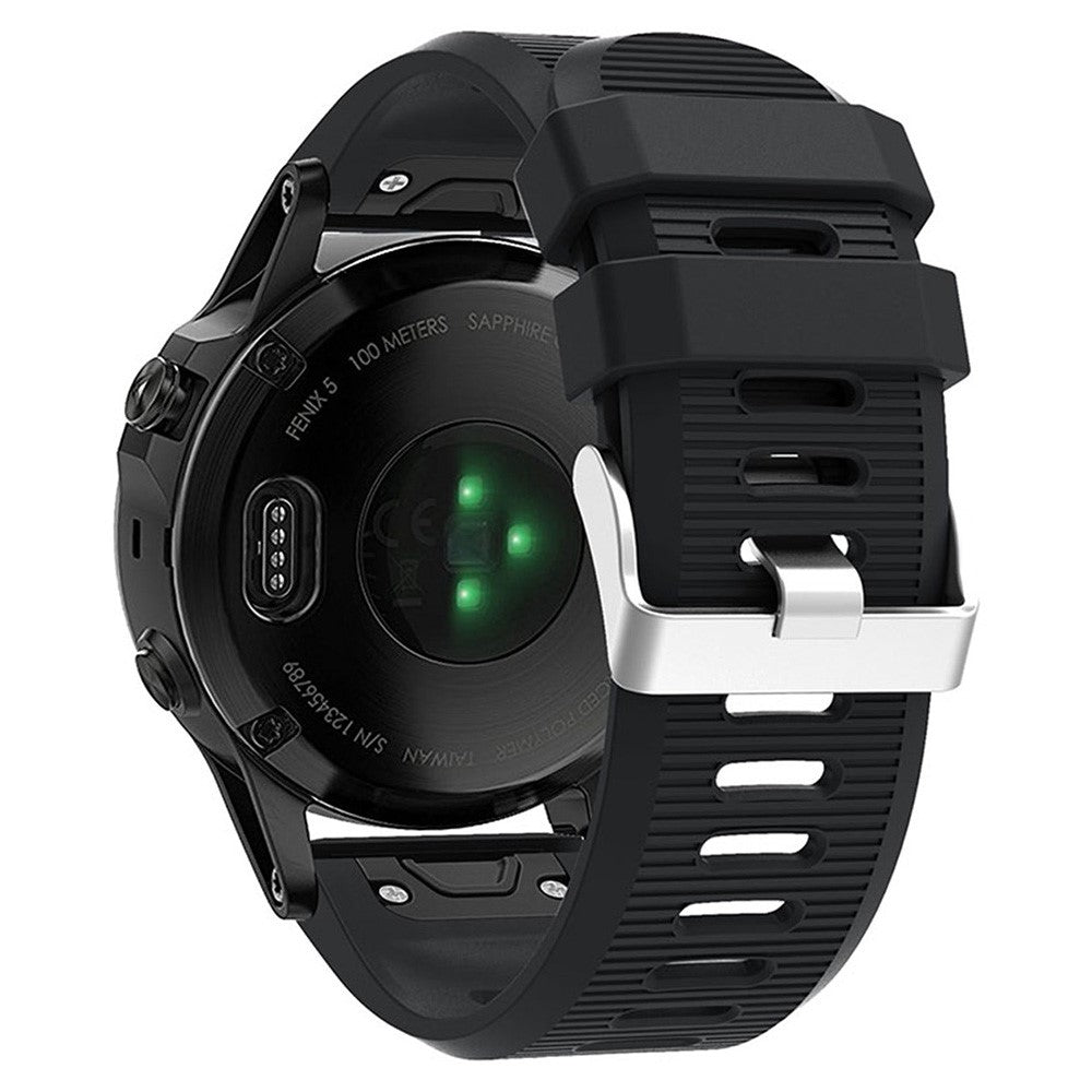Rigtigt Pænt Silikone Universal Rem passer til Garmin Smartwatch Online nu