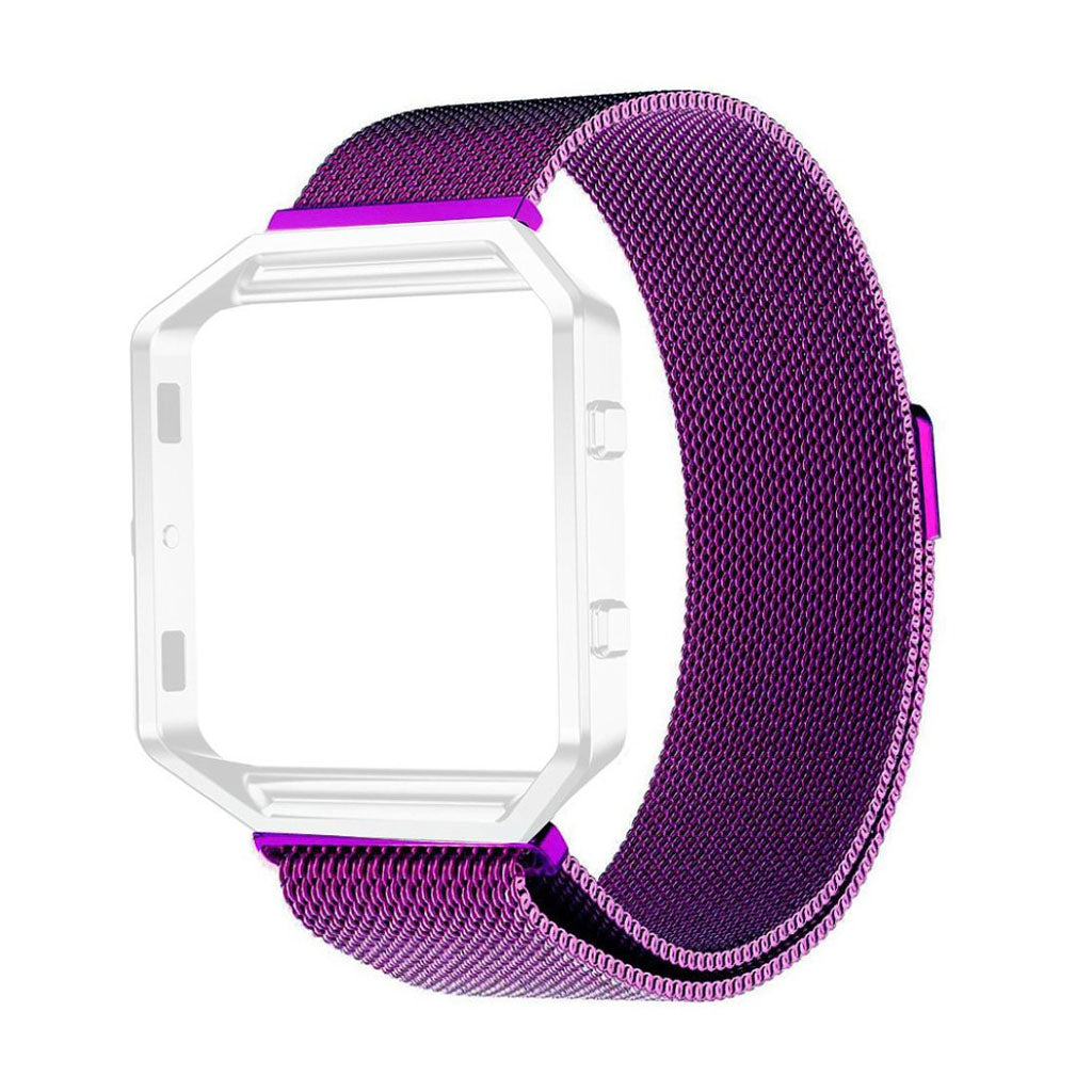 Rigtigt Slidstærk Metal Rem passer til Fitbit Blaze