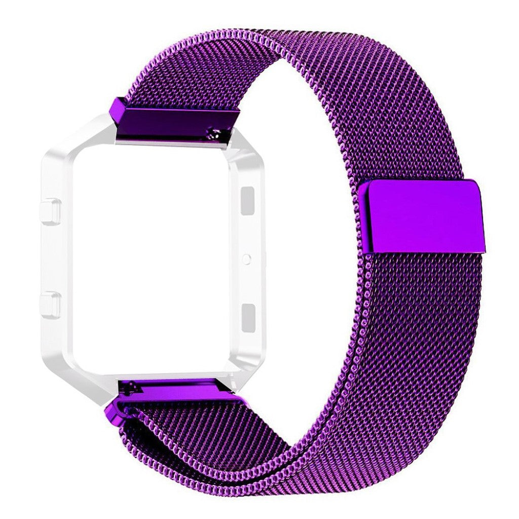 Rigtigt Slidstærk Metal Rem passer til Fitbit Blaze