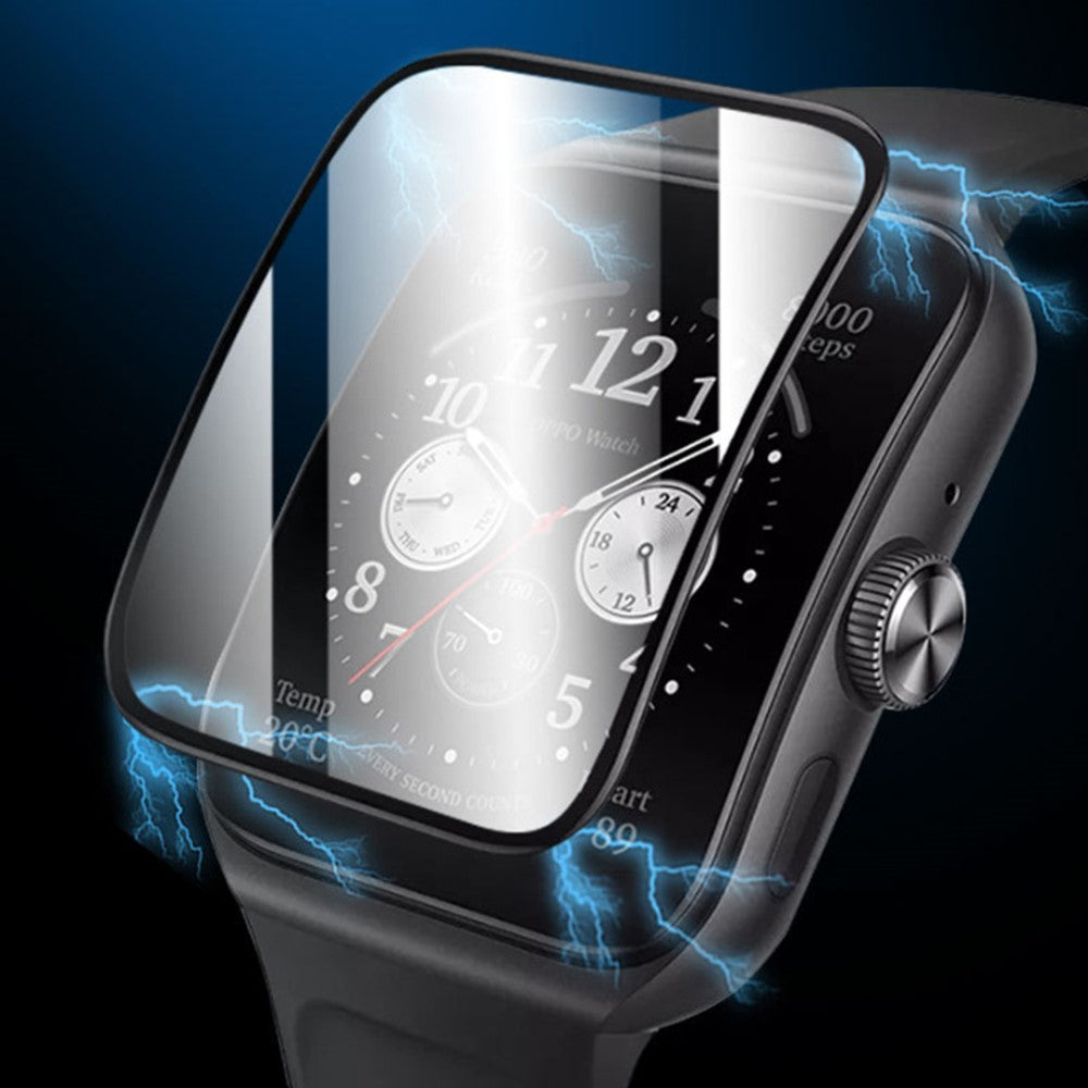 Silikone 3D Kurvet Skærmbeskytter passer til Oppo Watch 3 Pro