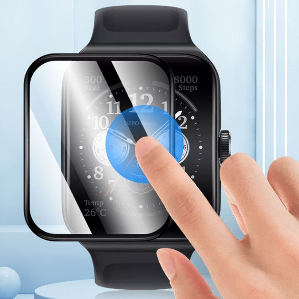 Silikone 3D Kurvet Skærmbeskytter passer til Oppo Watch 3 Pro