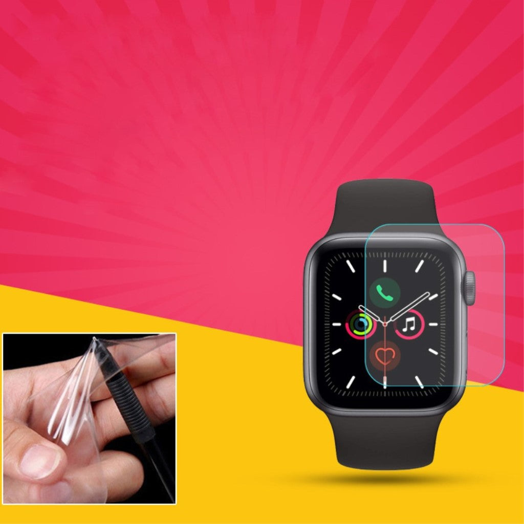 Silikone Universal Skærmbeskytter passer til Apple Smartwatch Rabat