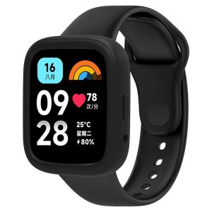 Super Behagelig Silikone Rem passer til Xiaomi Redmi Watch 3 Active