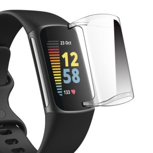 Vildt Fint Cover med Skærmbeskytter i Silikone passer til Fitbit Charge 5