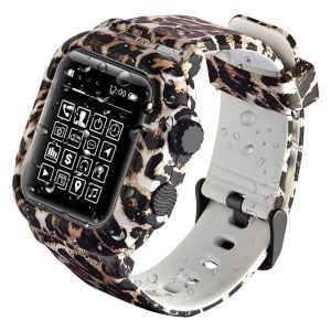 Vildt Kønt Silikone Rem passer til Apple Watch Series 4 44mm
