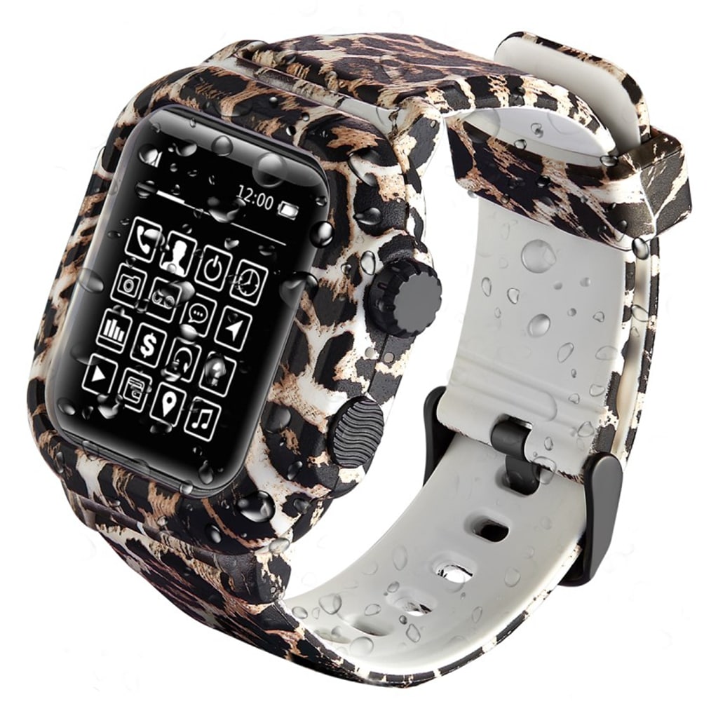 Vildt Kønt Silikone Rem passer til Apple Watch Series 4 44mm